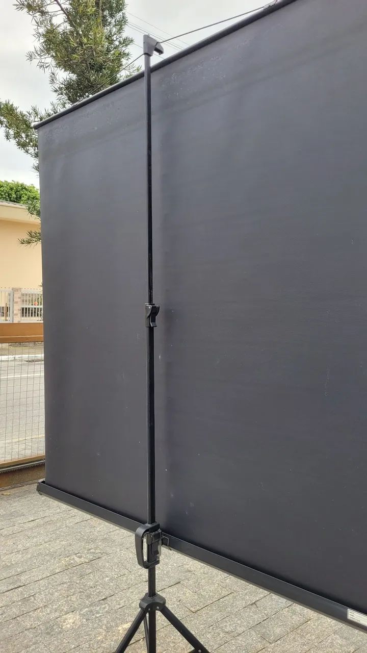 Tela de projeção com suporte - Foto 5