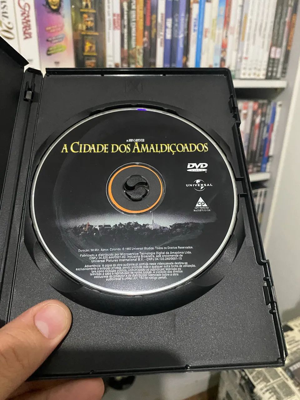 A Cidade dos Amaldiçoados de John Carpenter DVD Original  - Foto 4