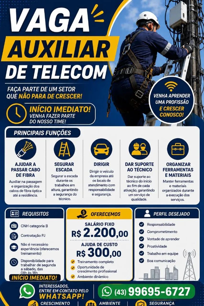 Vaga auxiliar 