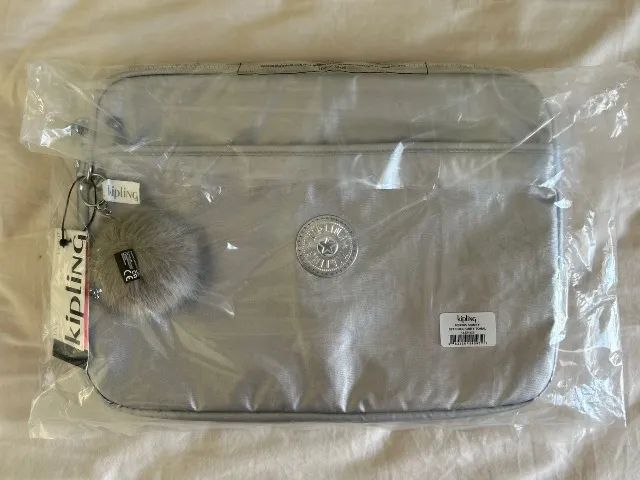 Capa Kipling Nova Original Laptop Notebook 13 Cool Sidney Grey Tonal Macbook - Foto 4
