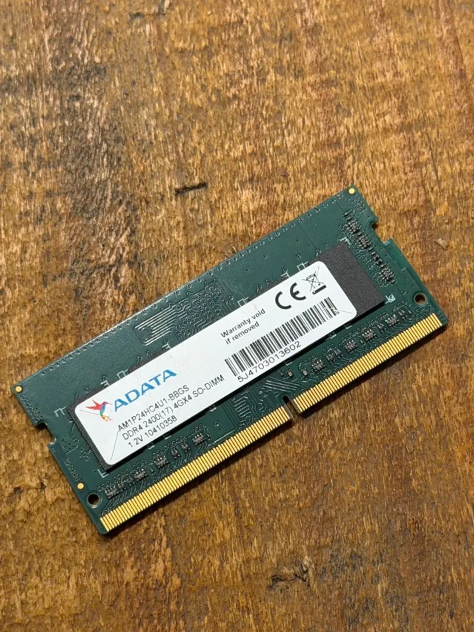 Memória ddr4 notebook