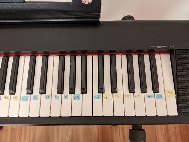 Piano Piaggero NP 12 Yamaha - Instrumentos musicais - Campo Grande