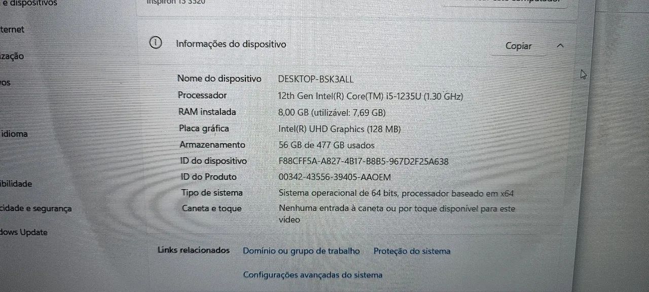 Notebook Dell Inspiron 15 3520 - Foto 3