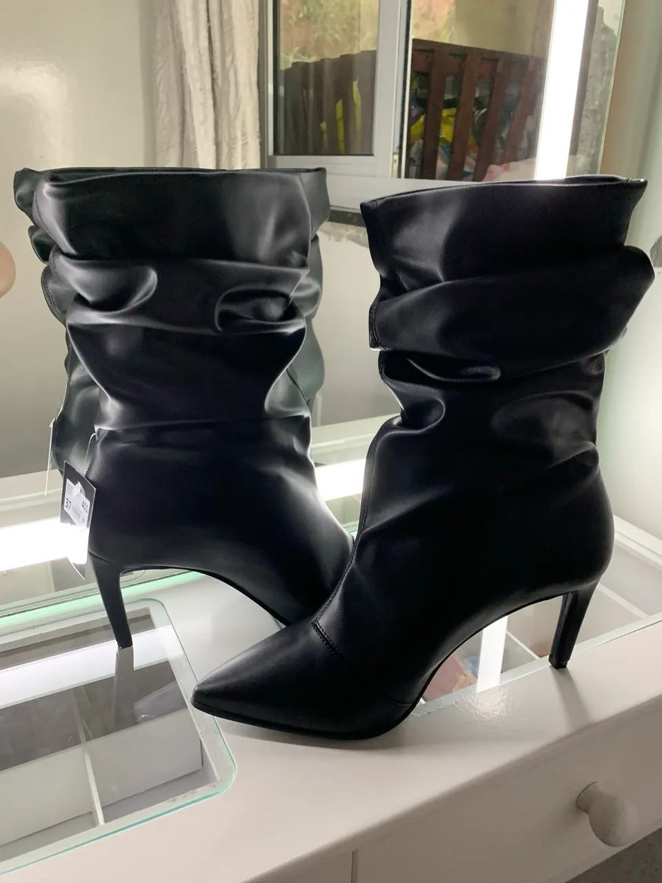 Bota cano médio  - Foto 5