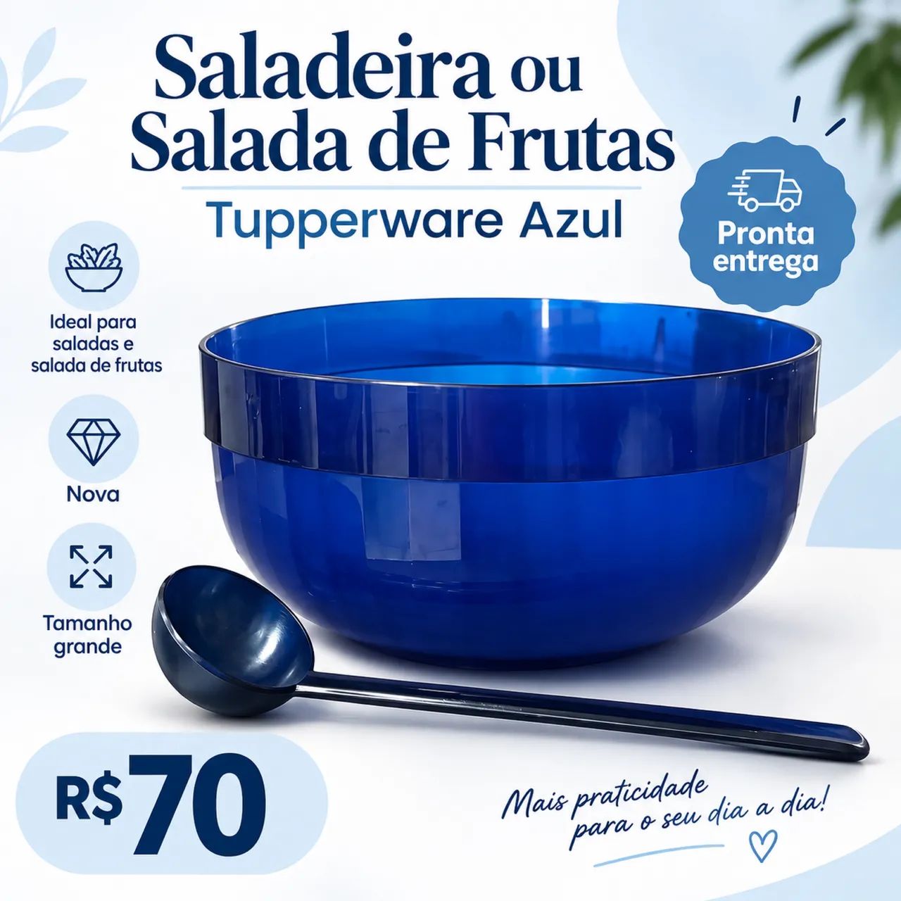 Saladeira Tupperware