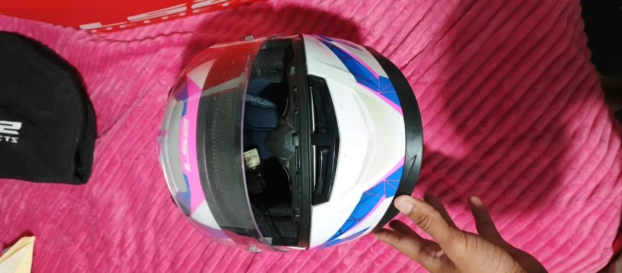 Vendo capacete ls2 draze rosa - Foto 3