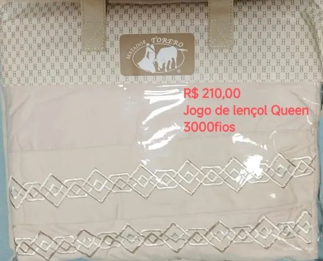Promoção Lençol Queen 