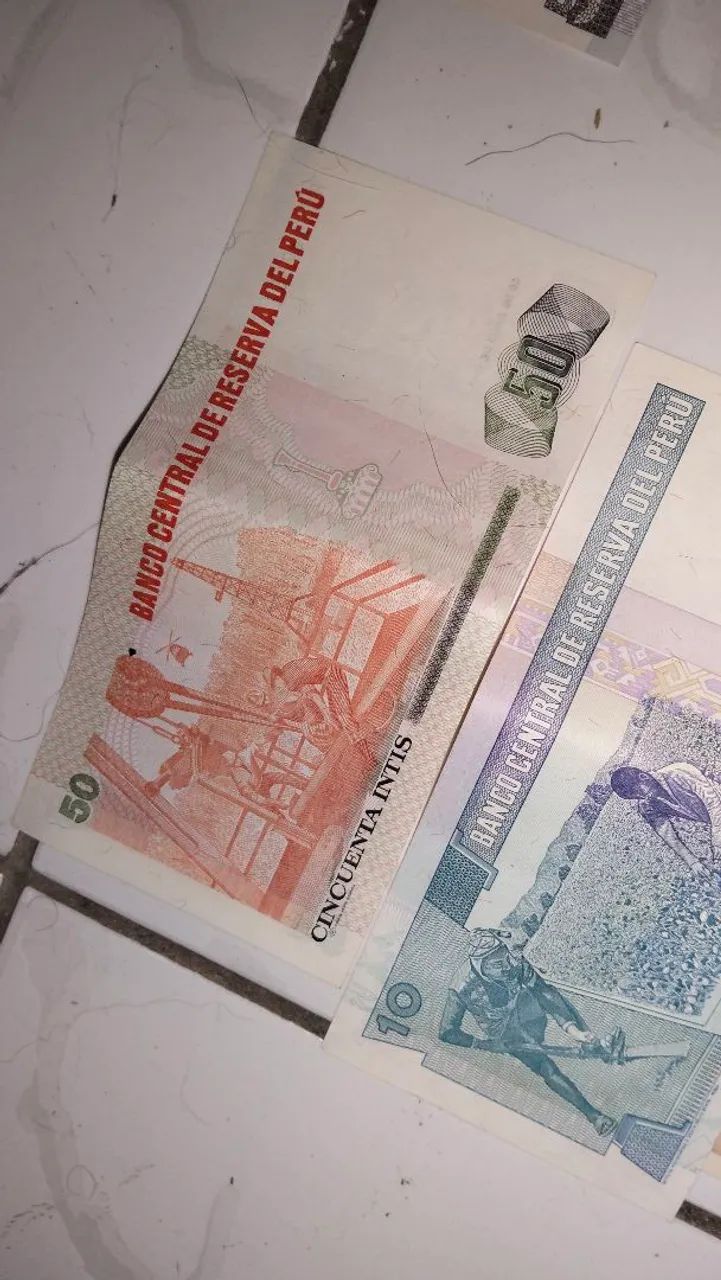 Notas peruanas para coleção  - Foto 4