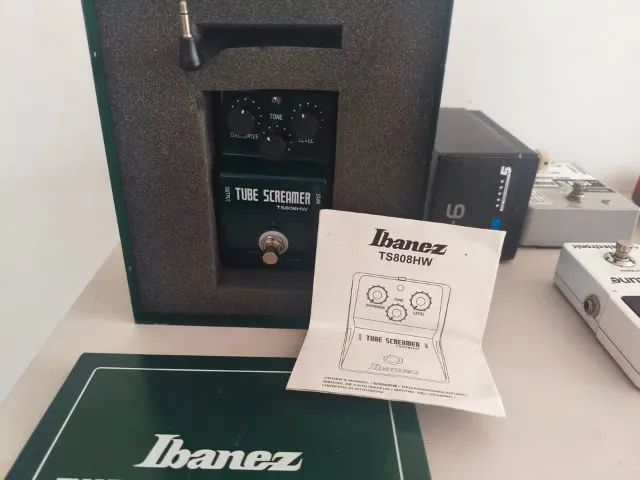 Pedal Ibanez Ts808 Hw Hand Wired Overdrive Clássico - Instrumentos