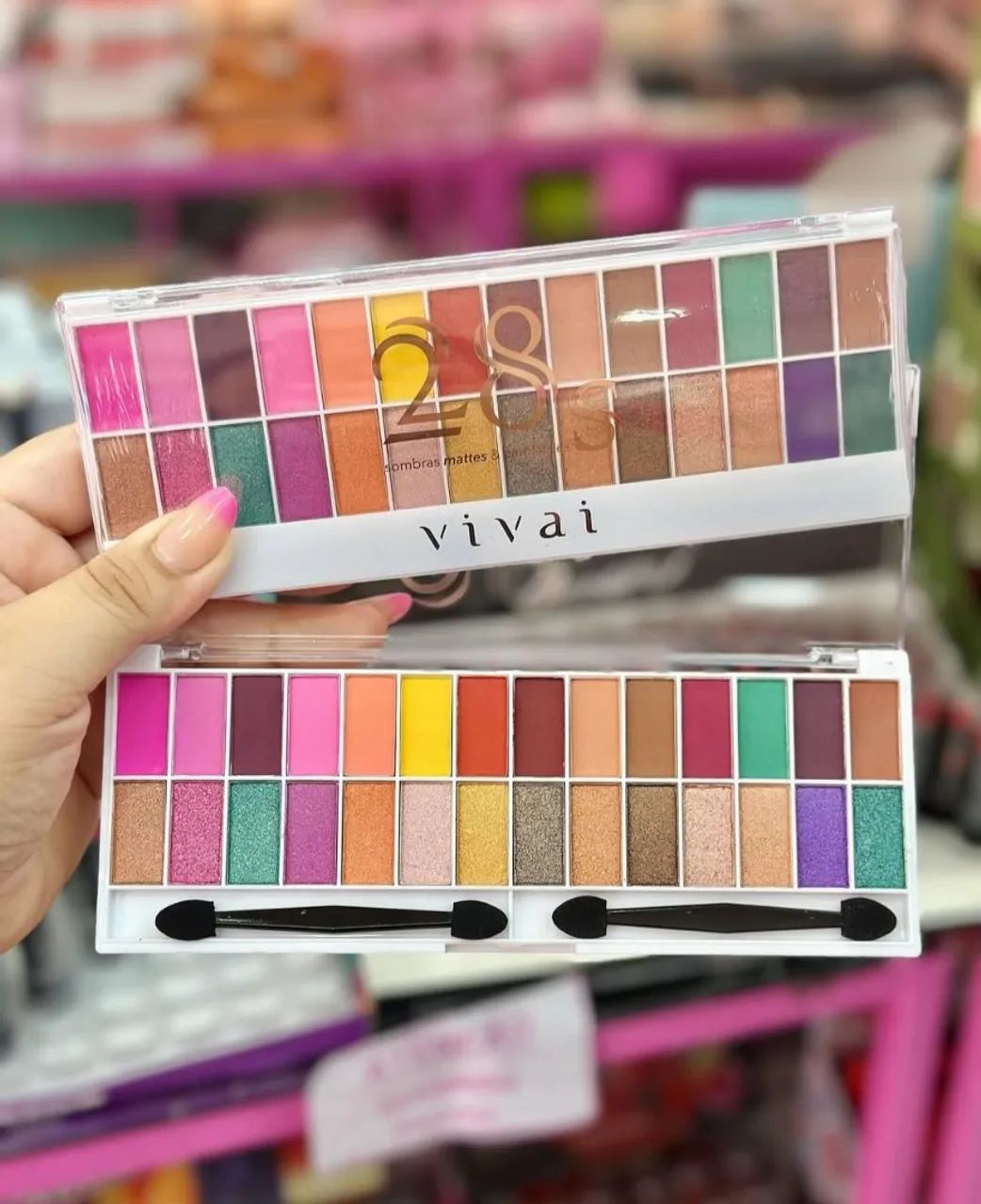 Paleta de Sombras 28 cores Vivai