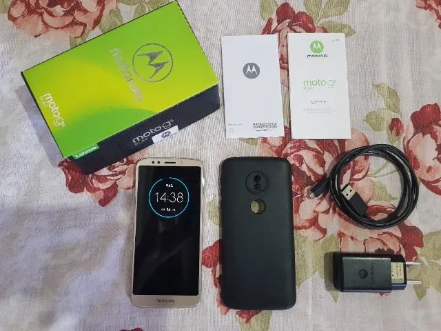 Celular Moto G6 Play 32GB Ouro - Foto 4