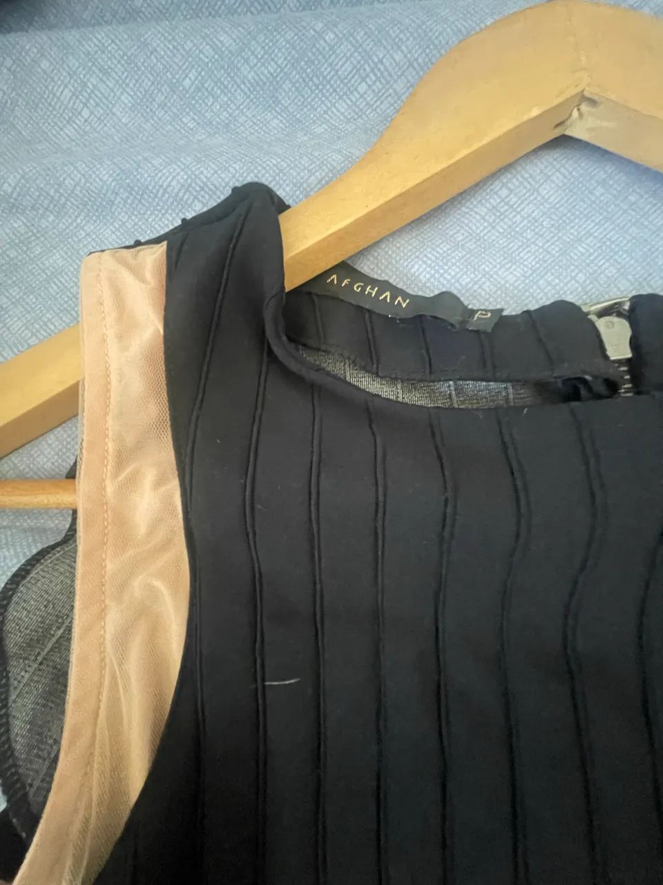 Vestido preto Afghan - Foto 3