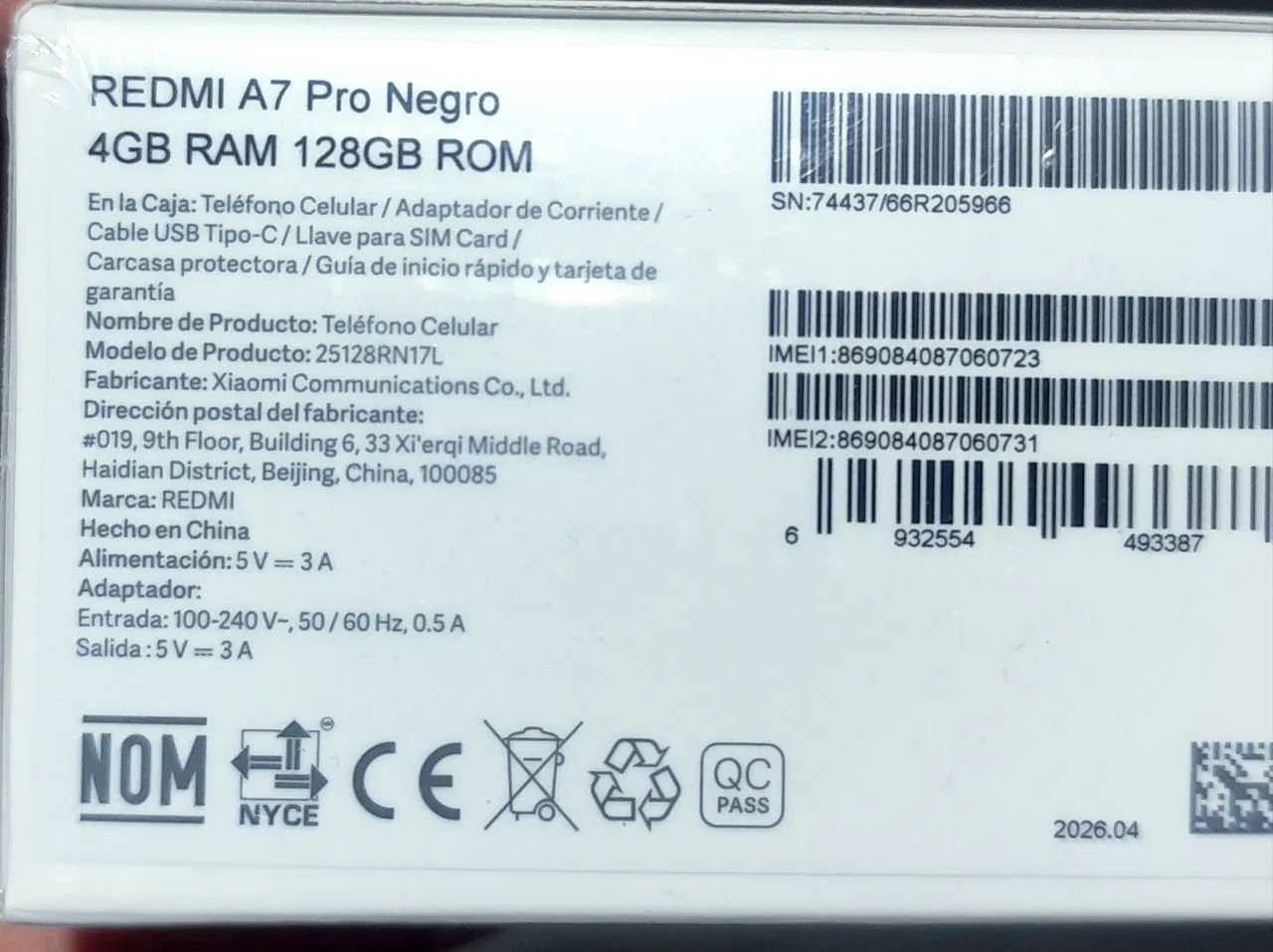 Celular redmi A7 Pró 128 gigas  - Foto 2