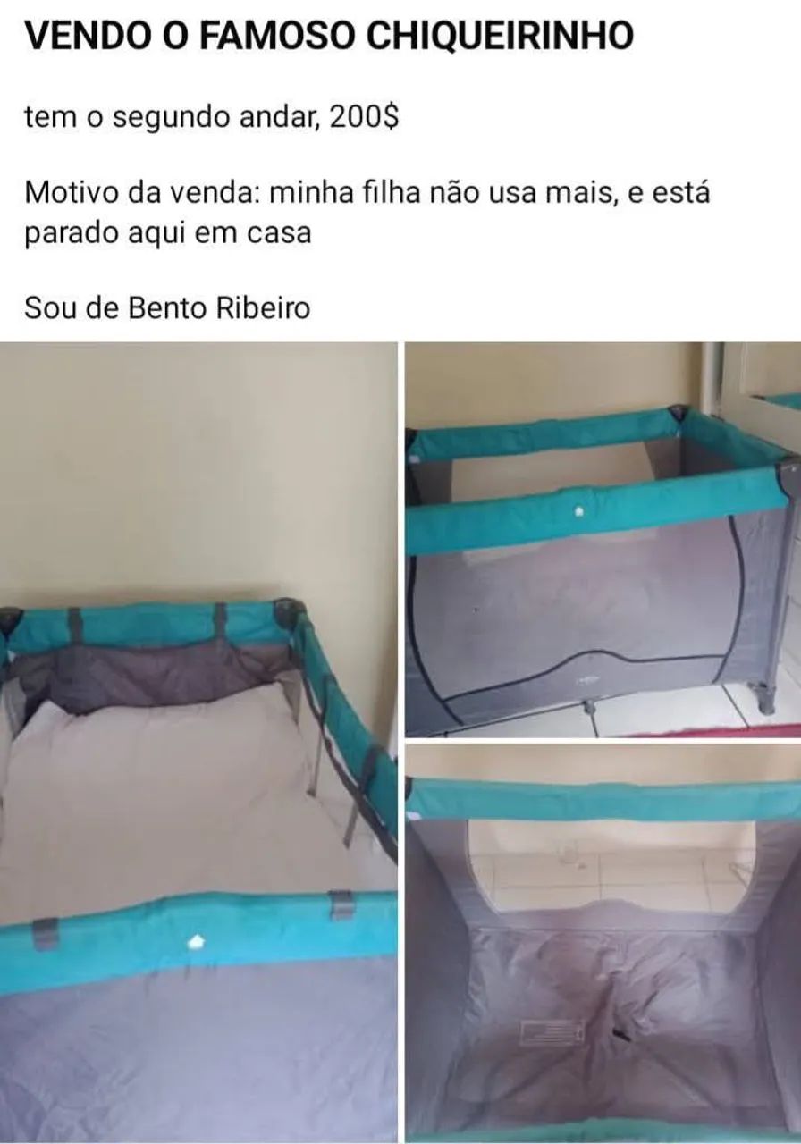 CHIQUEIRINHO AZUL 2 EM 1