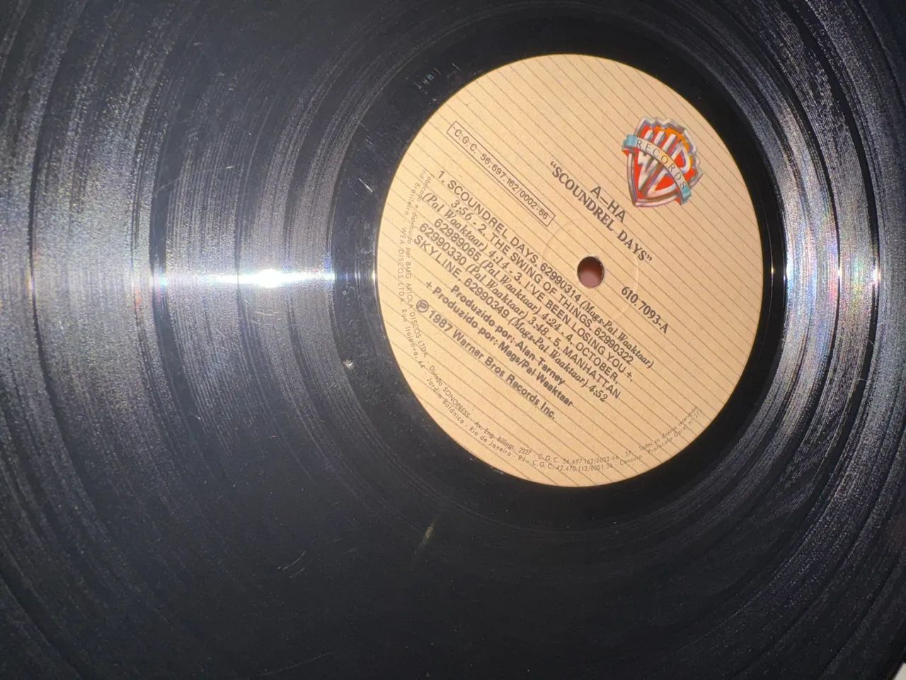 LP Vinil A-HA - Scoundrel Days - Foto 5