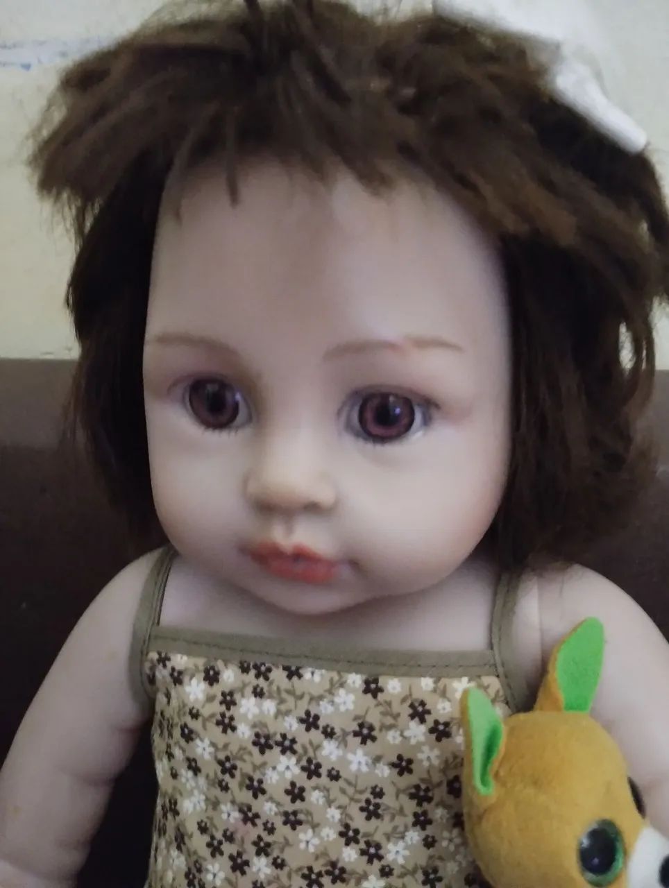 Boneca Realista de Silicone.
