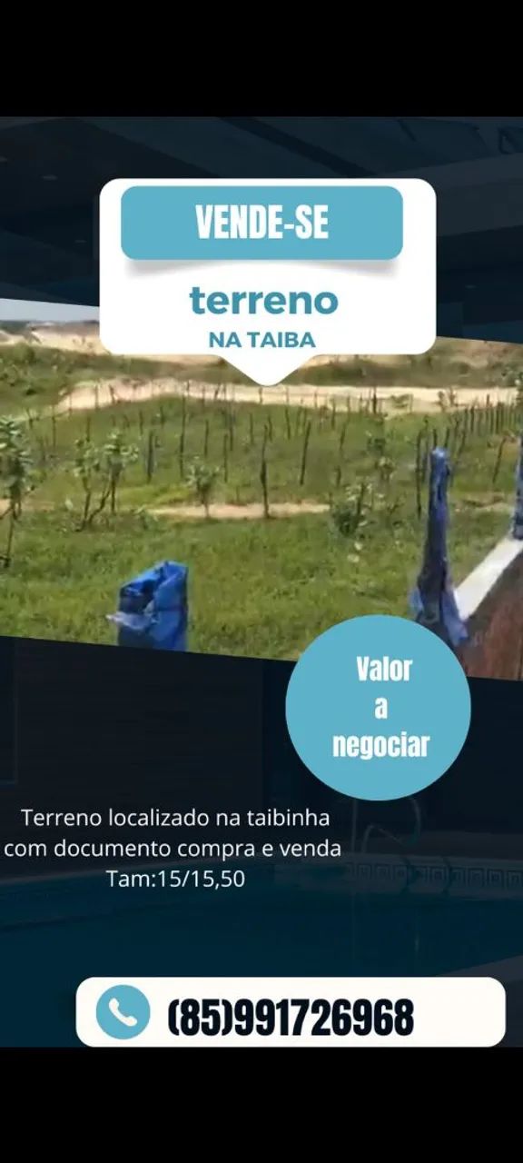 Terreno em taiba