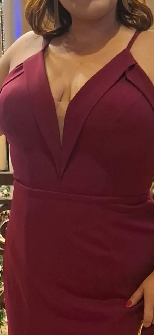 Vestido de festa marsala - Foto 2