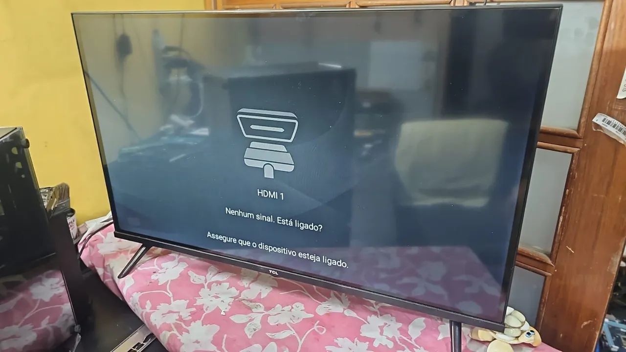 Tv smart 32 ainda na garantia.