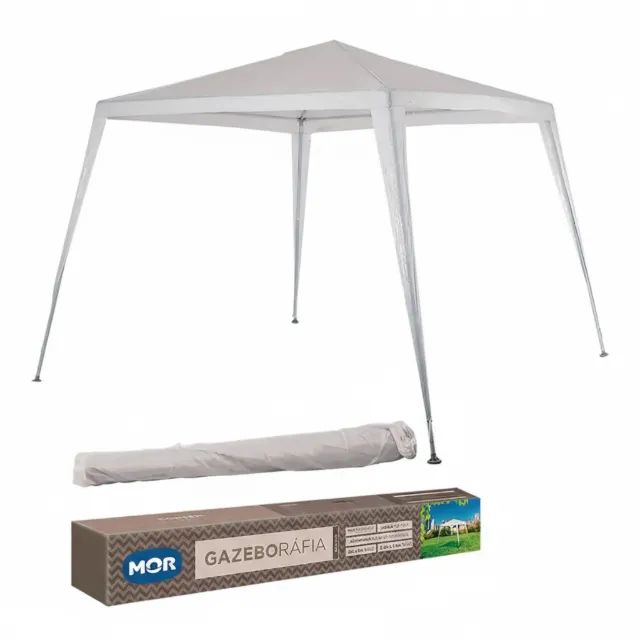 Tenda Gazebo 3x3 Metros Branca Belfix - Foto 2