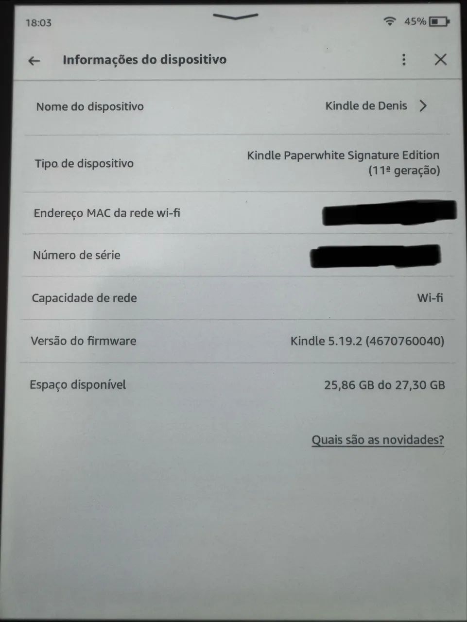 Kindle Paperwhite Signature Edition 11ª edição 
