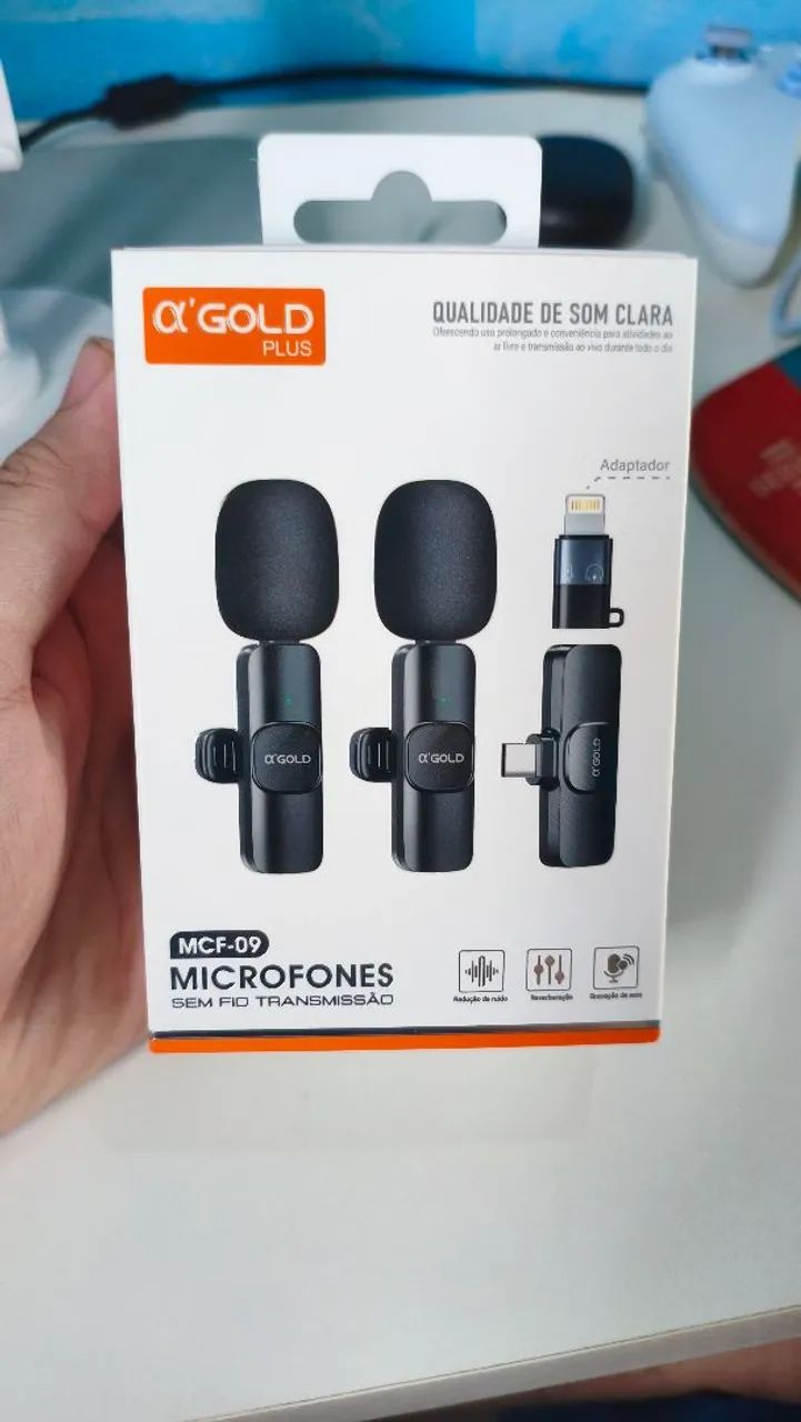 Microfone Lapela