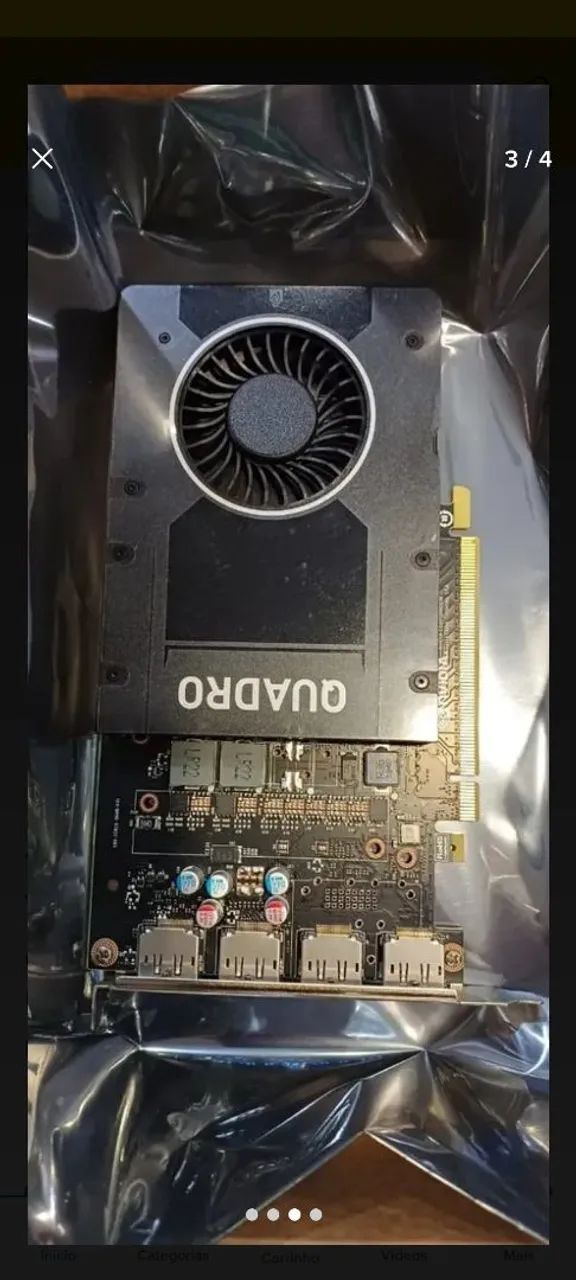 Placa de video NVIDIA QUADRO P2000 - Foto 2