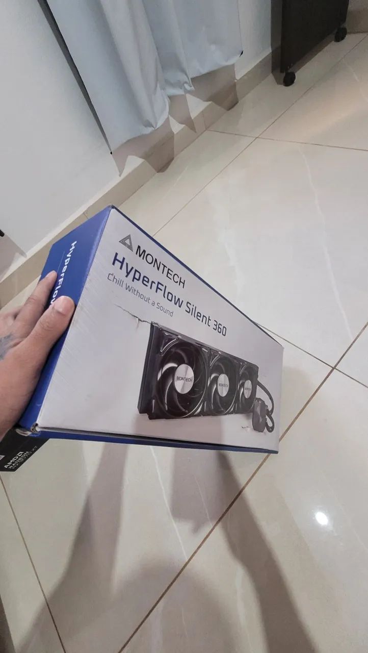 Water Cooler Montech HyperFlow Silent 360mm  - Foto 3