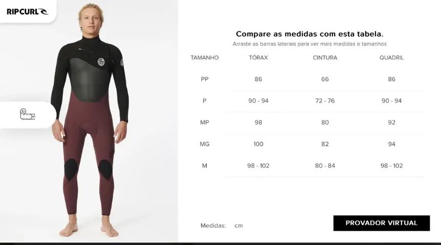 Long John Roupa De Borracha Rip Curl Flashbomb 3/2 Chest Zip - Foto 4