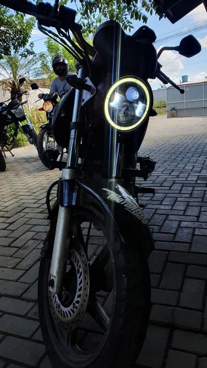 Farol redondo 7 polegadas 