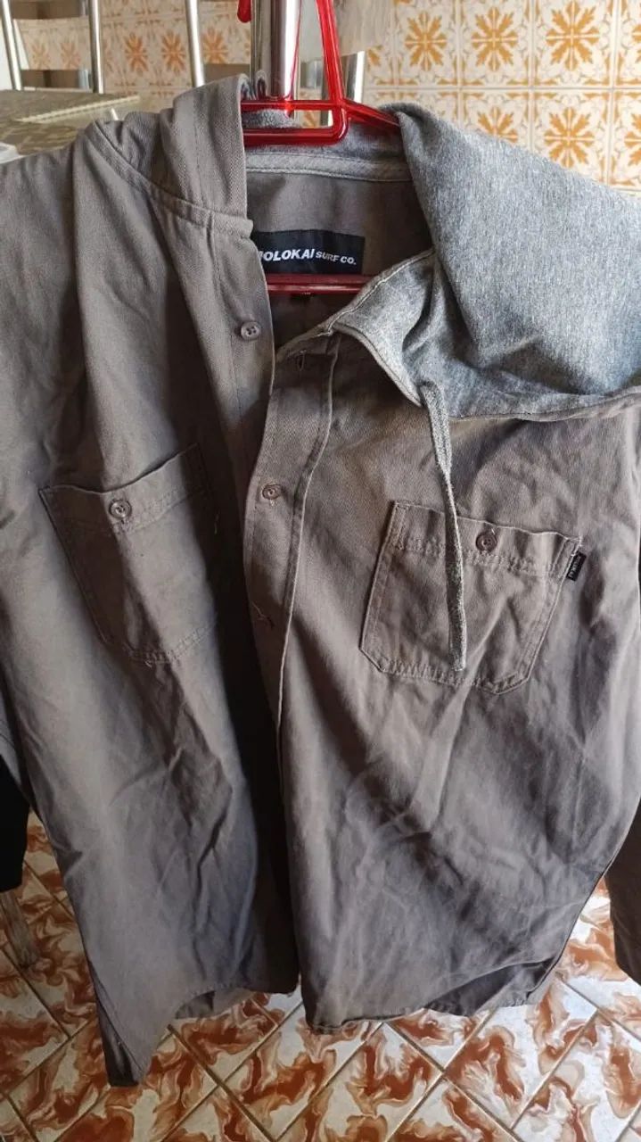 Camisa masculina com capuz MOLOKAI SURF CO - Foto 4