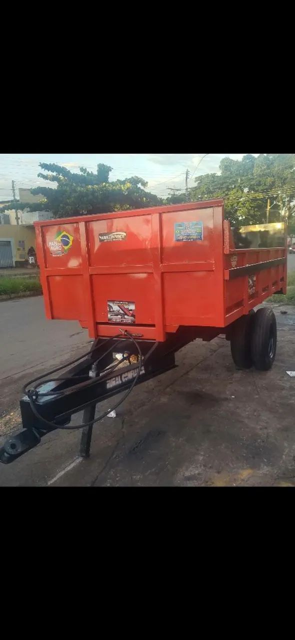 Carreta Agrícola basculante Hidráulica  - Foto 3