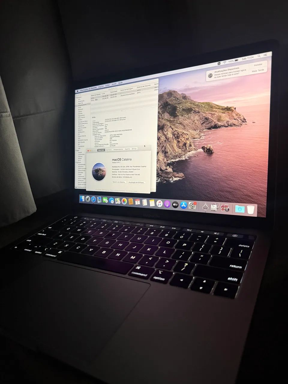 MacBook AIR 2019 - 16/512 - Impecável  - Foto 4