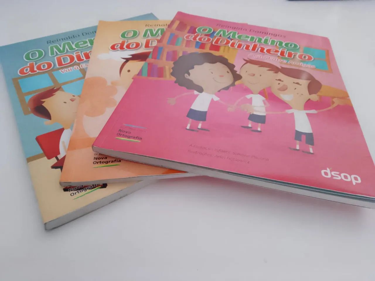 Kit - 3 livros sequência O Menino Do Dinheiro 