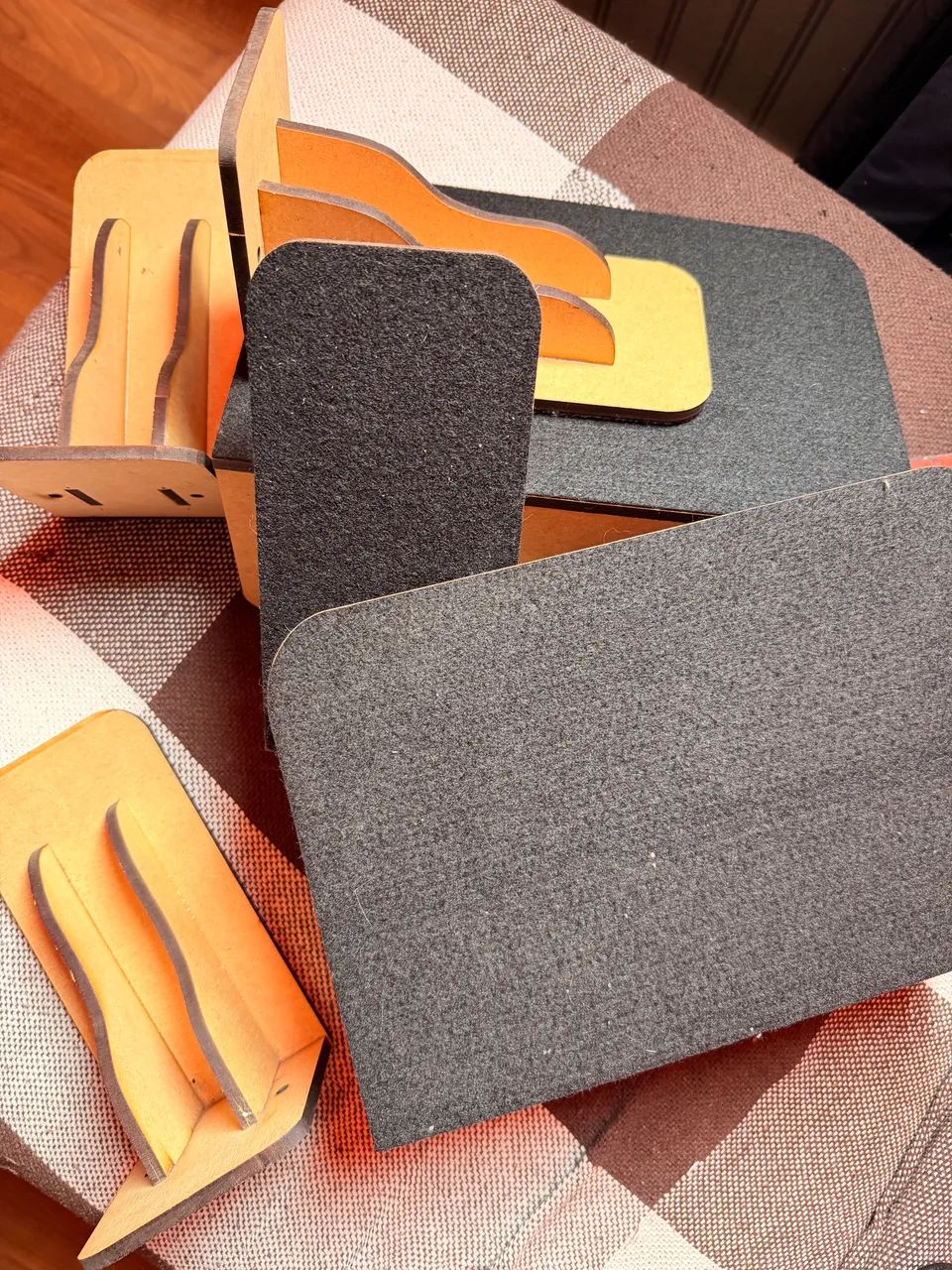 Kit 6 prateleiras gatos parede MDF resistente - Foto 3