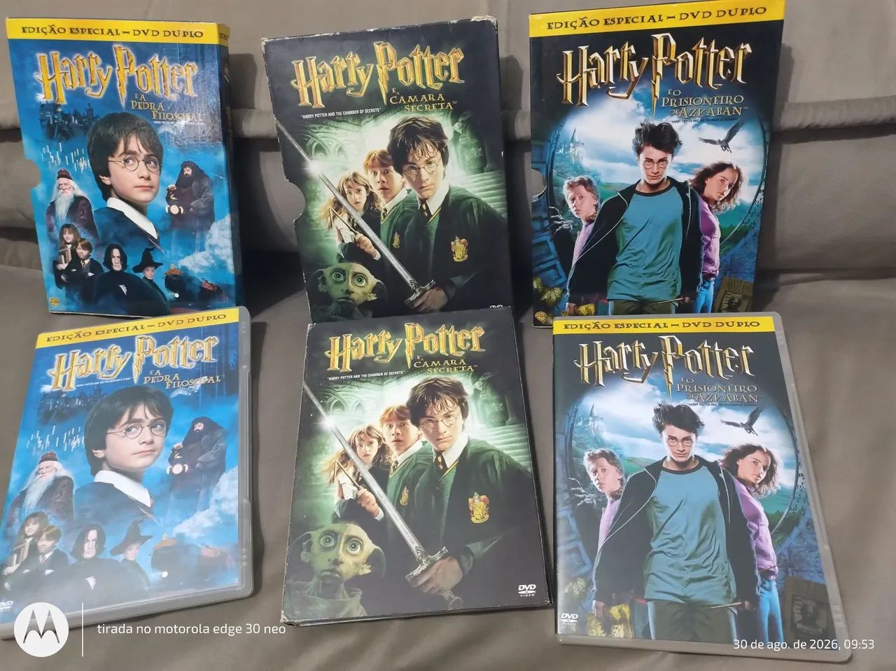 Harry Potter 1,2 e 3 em perfeitos estados - Foto 2