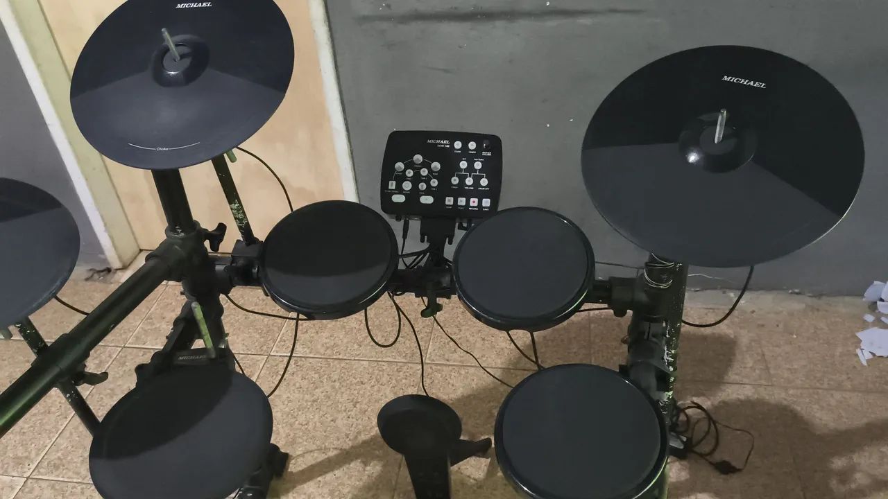 Bateria eletrônica completa  - Foto 2