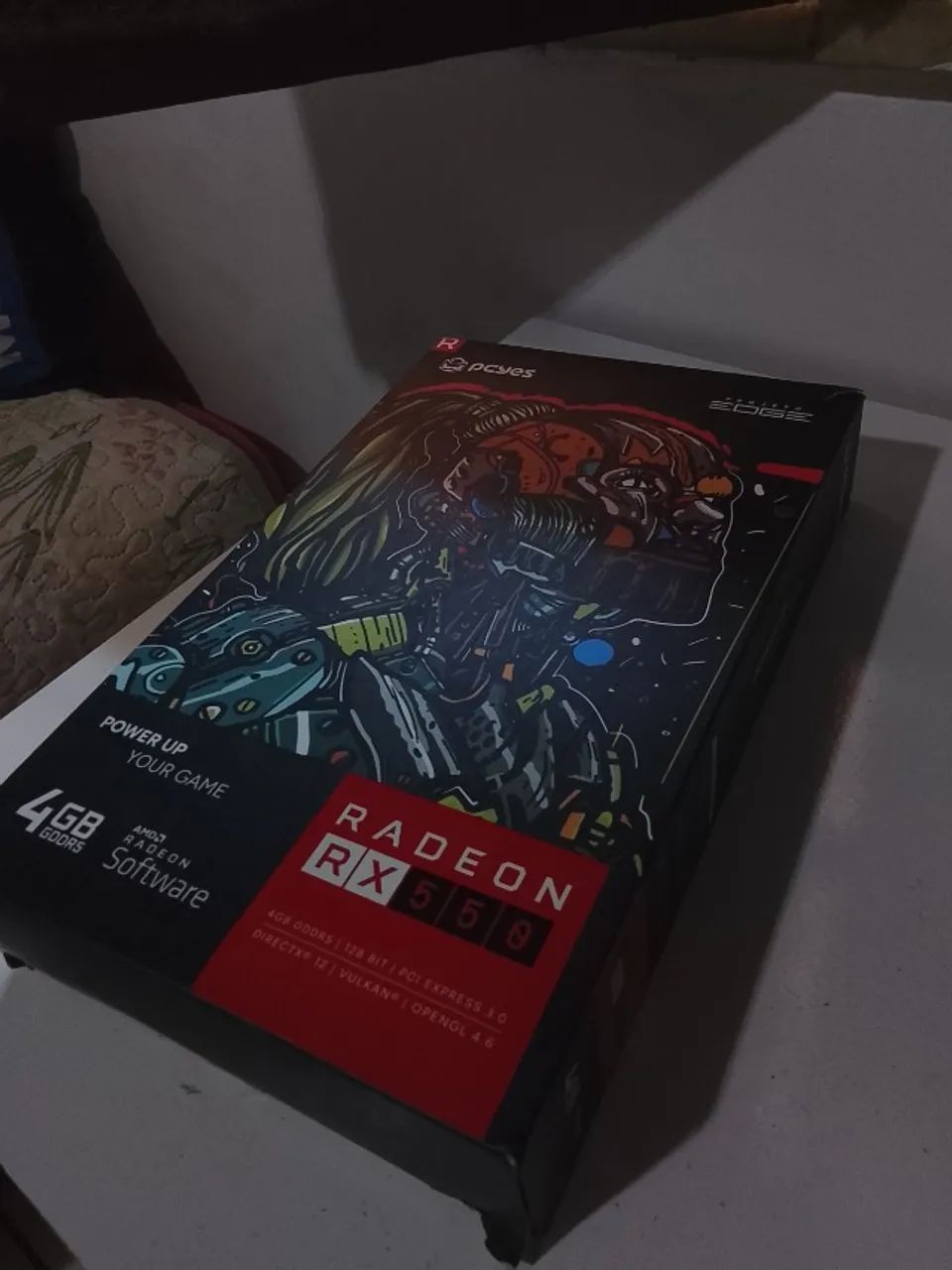 Rx 550 (aceito trocas,placa nova) - Foto 5
