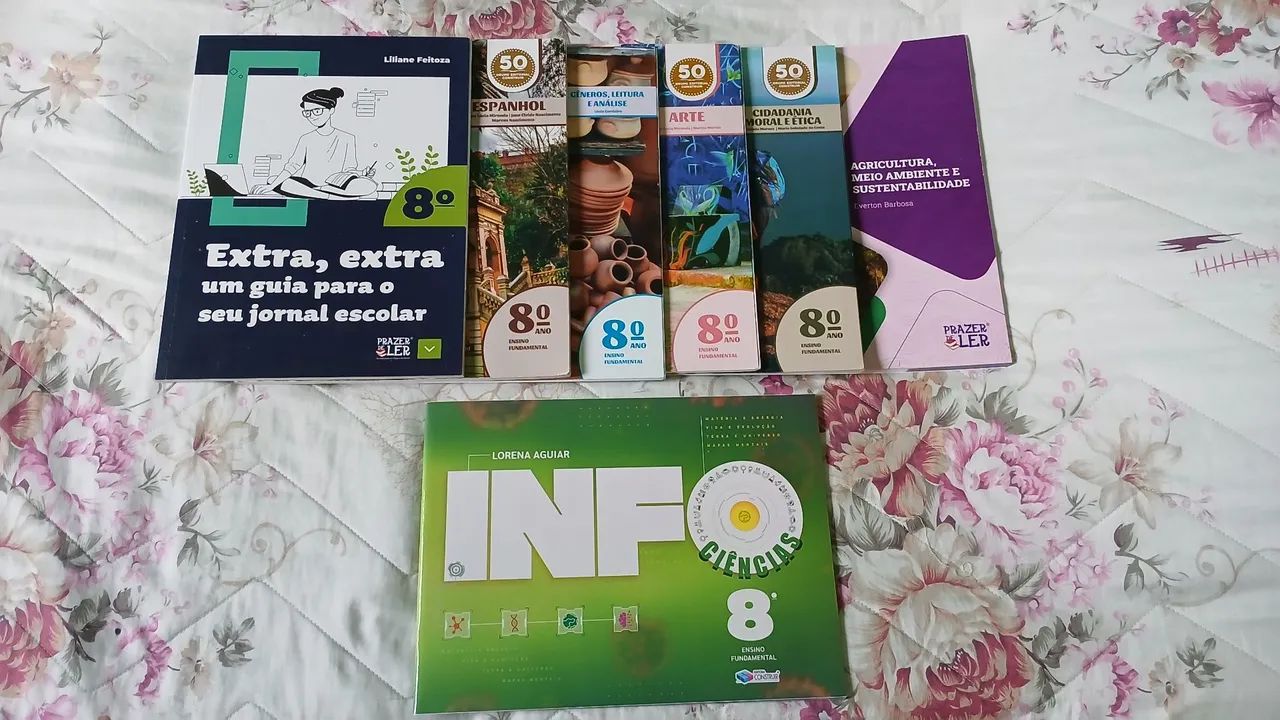 ? LIVROS DO 8º ANO ? PARA VENDER! ? - Foto 3