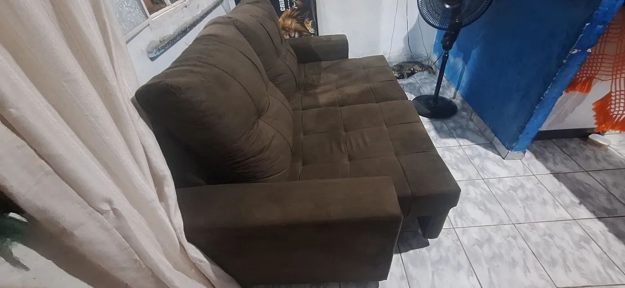 Sofá retrátil cama 1.500 - Foto 5