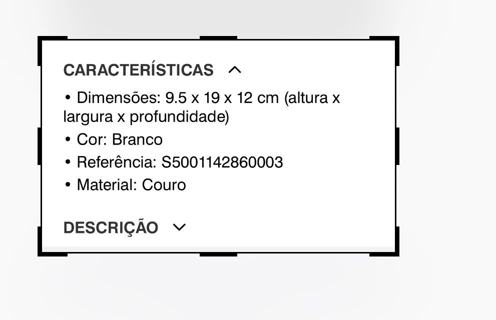 Bolsa da Schutz- COURO  - Foto 5