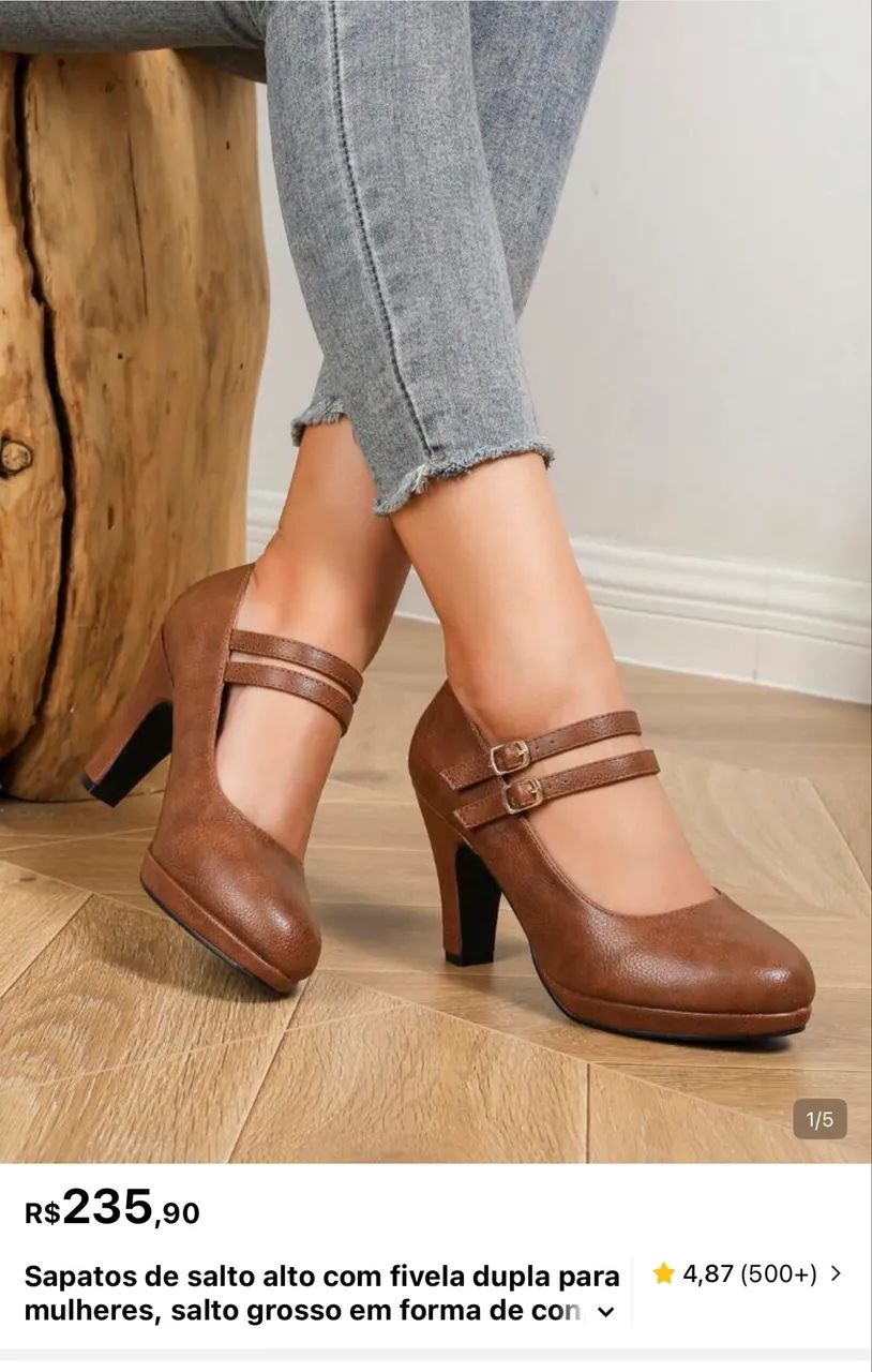 Sapato feminino 