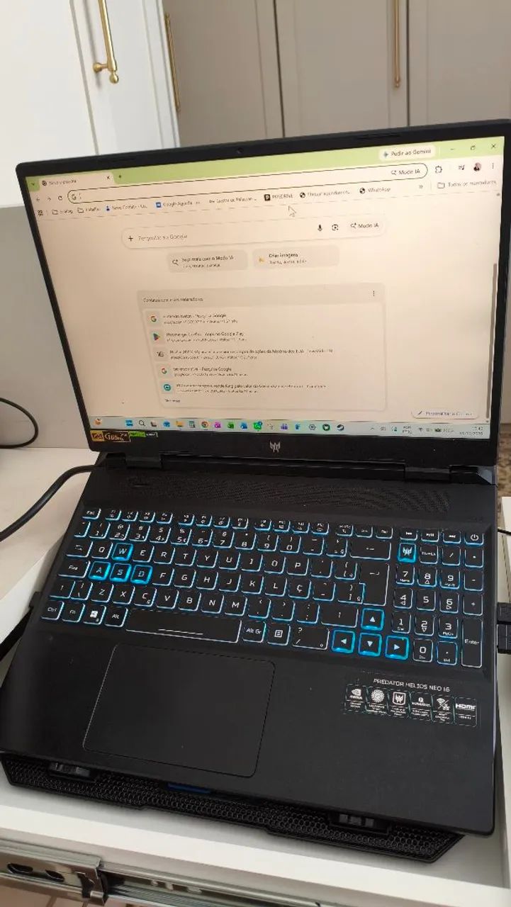Notebook Helios NEO com RTX4060