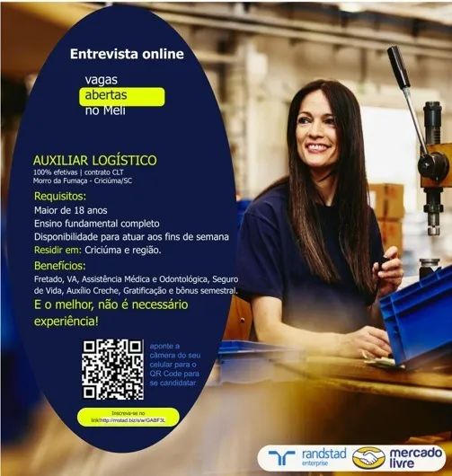 Auxiliar de logística/Representante de envios
