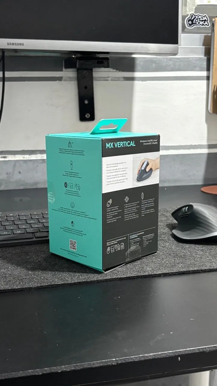 Mouse Logitech MX Vertical - Novo - Foto 2