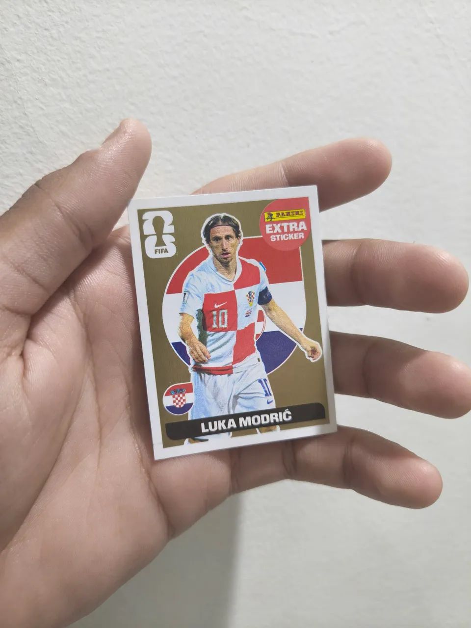 Figurinha Legend Luka Modrik ouro 2026 - Foto 2