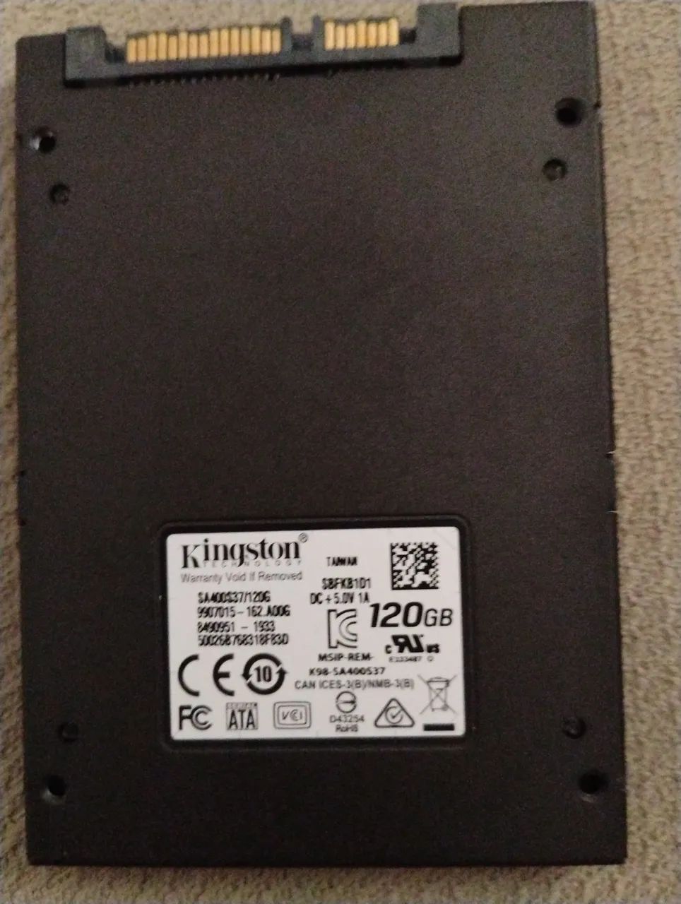 SSD SATA KINGSTON 120GB - Foto 2