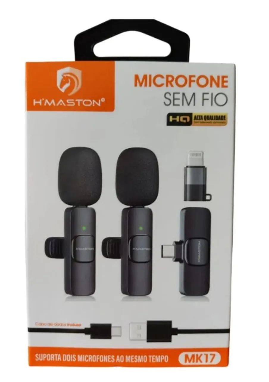 Microfone Lapela H'maston
