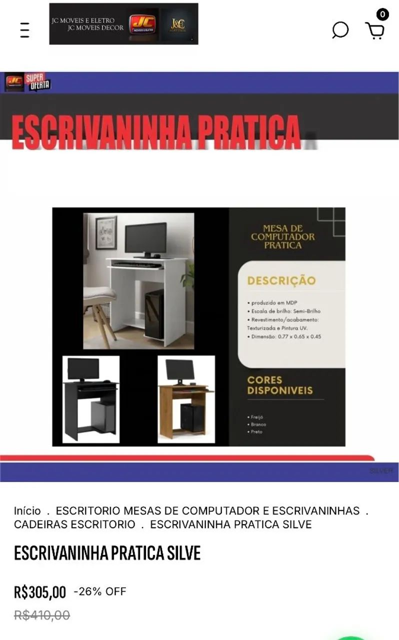ESCRIVANINHA PRATICA