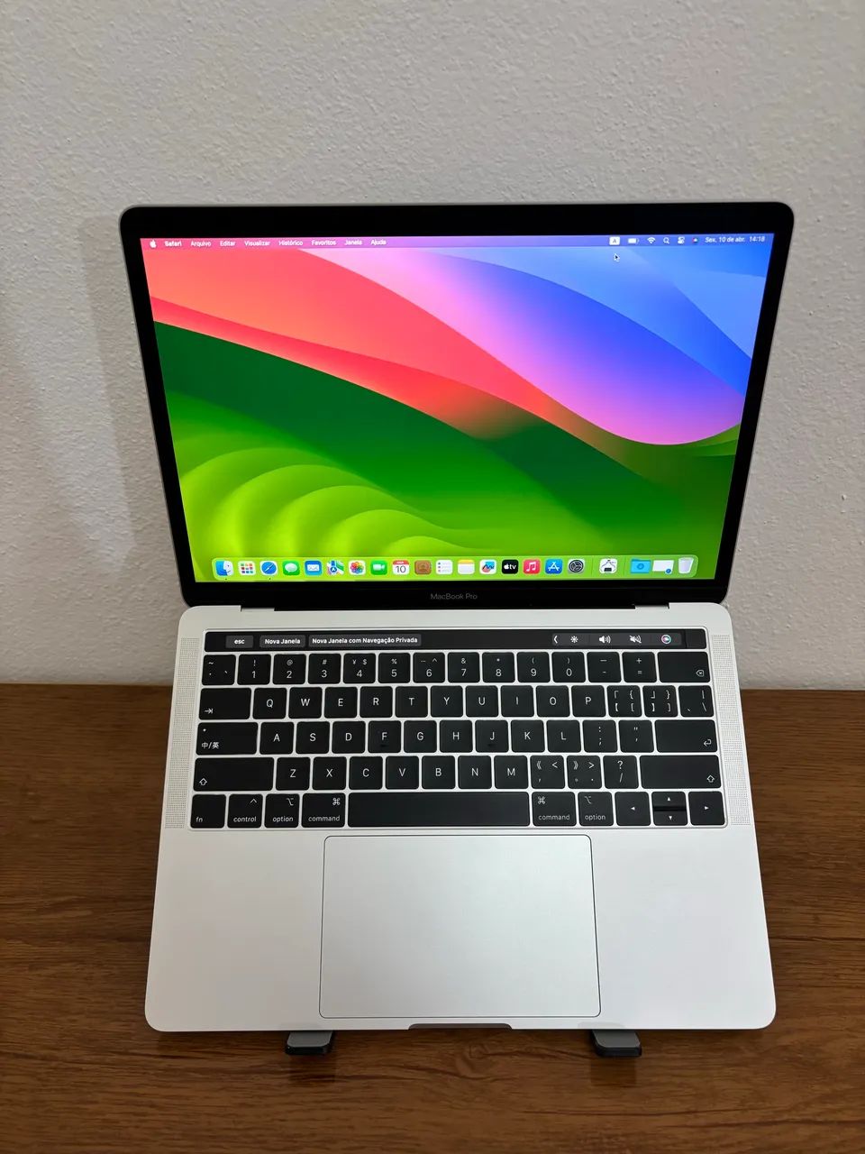 MacBook Pro 2019 Touch Bar | 256GB SSD | 8GB RAM | 182 Ciclos